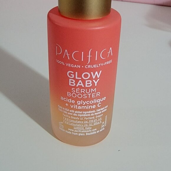 PACIFICA GLOW BABY Serum Booster GLYCOLIC ACID + VITAMIN C Vegan NEW - Picture 6 of 11
